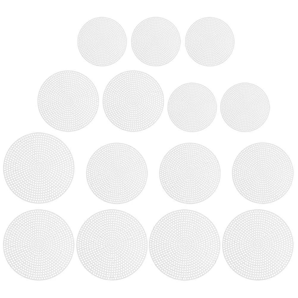 15Pcs Basteln Nähblätter Handgemachte Netzblätter Häkeln Quiltblätter Kreative Nähblätter