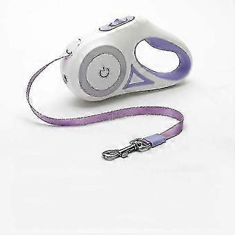 Dog Leash With Light Automatic Retractable Dog Walking Leash