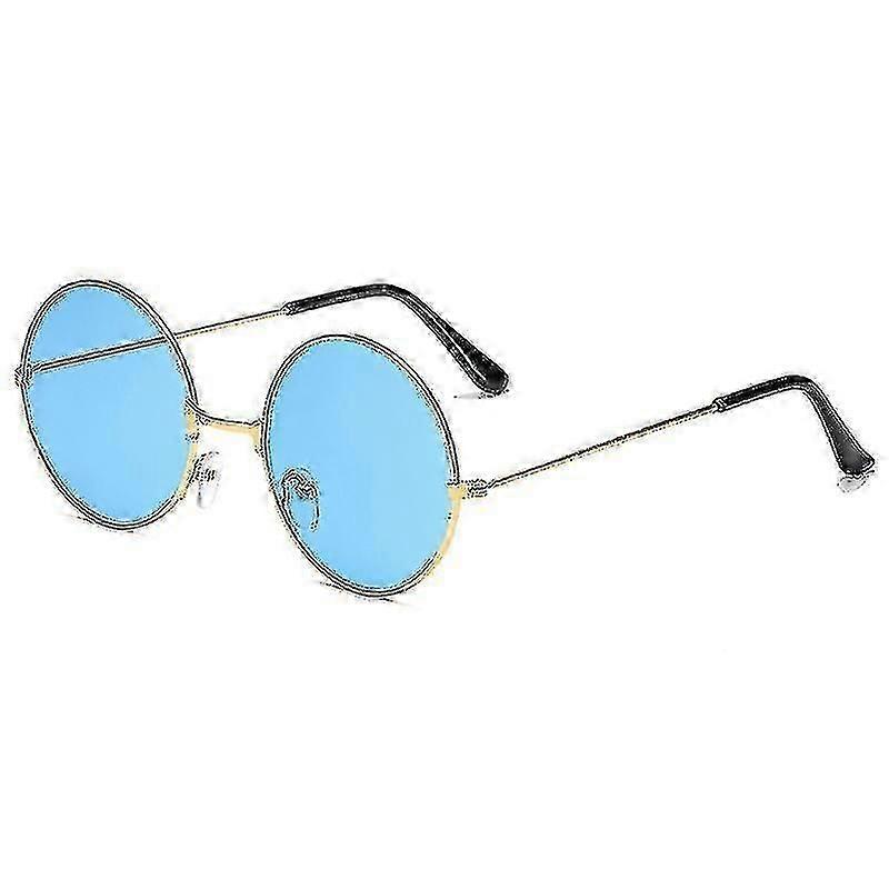 نظارات شمسية جون لينون دائرية عتيقة مستقطبة للرجال والنساء نظارات شمسية هيبي دائرية