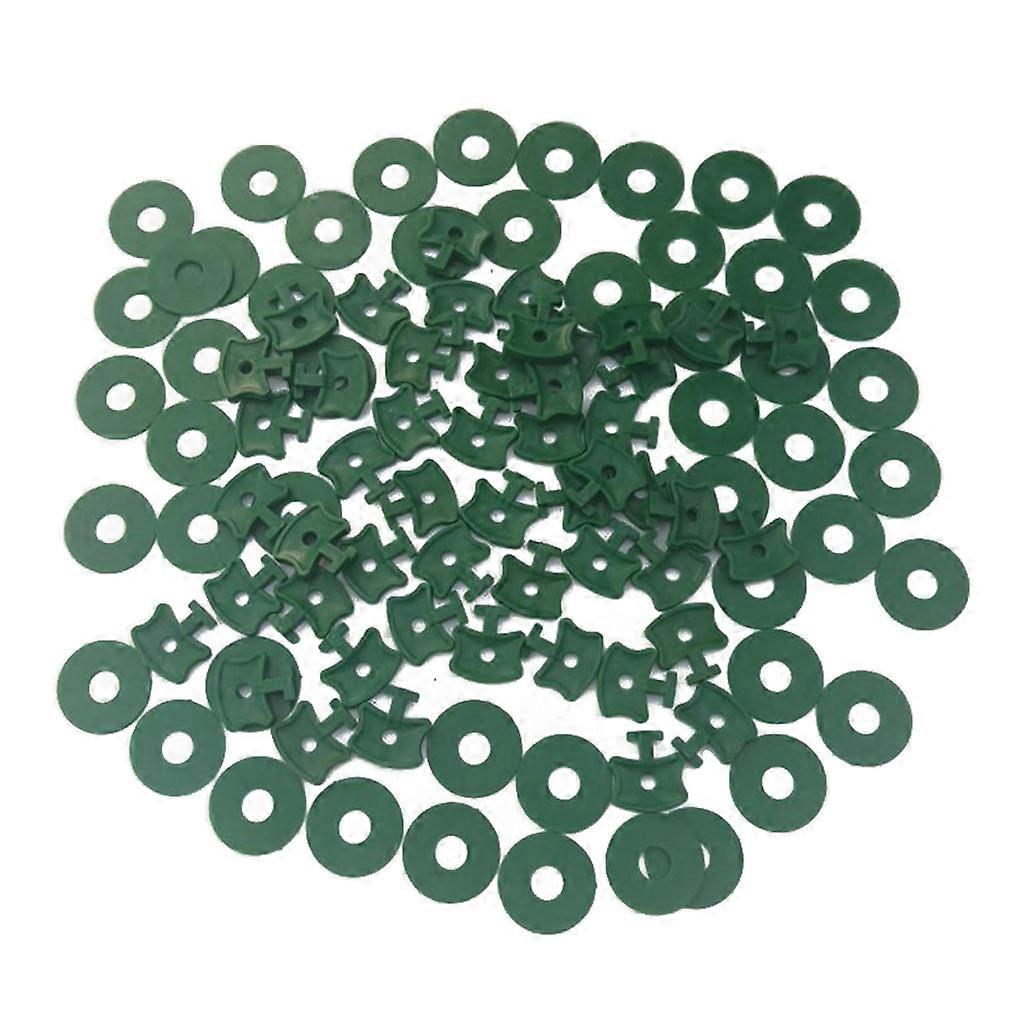 100Pcs Greenhouse Twist Washers Set Shading Fixing w/ Washers for
