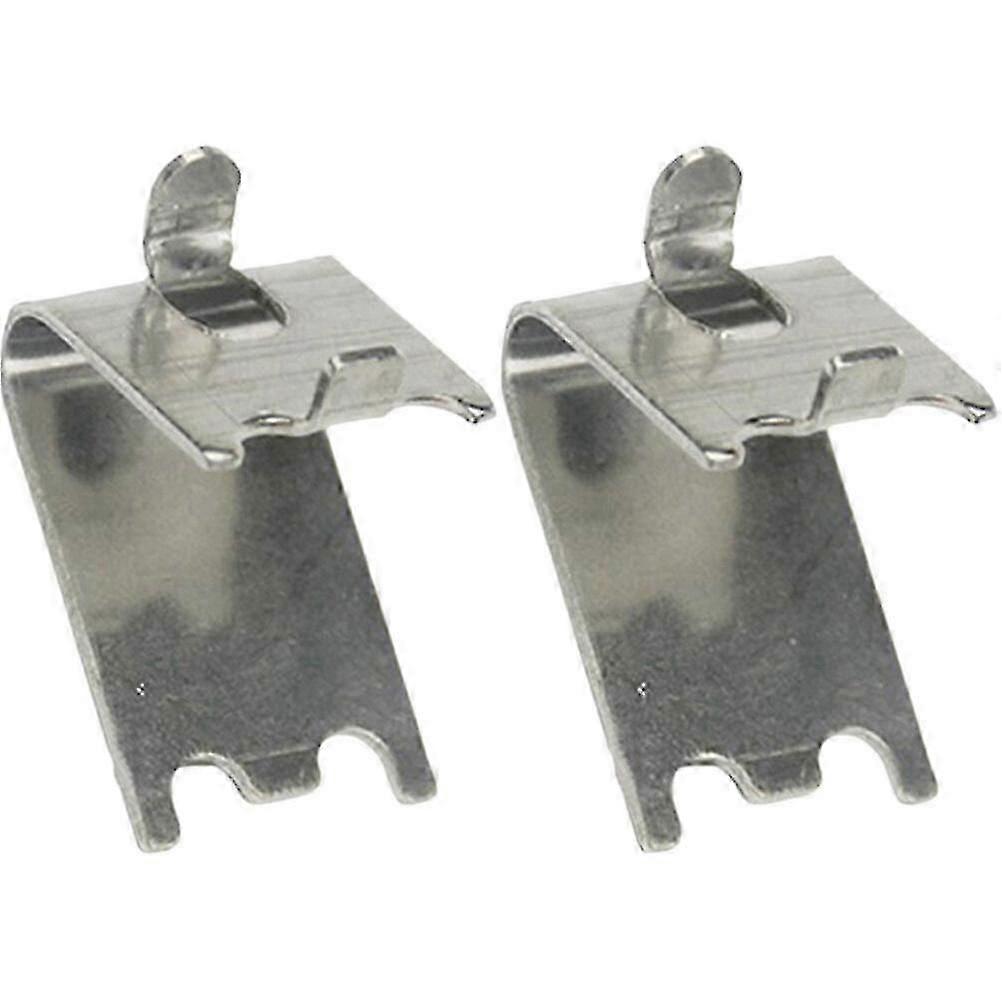 2pcs Freezer Shelf Clips Refrigerator Cooler Shelf Supports Stainless Steel Shelf Clips