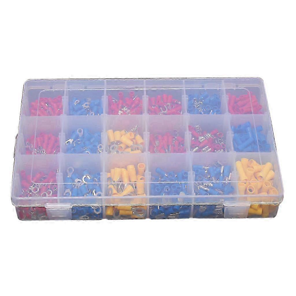 1200Pcs / Assorted Electrical Wiring Connectors Crimp Terminal