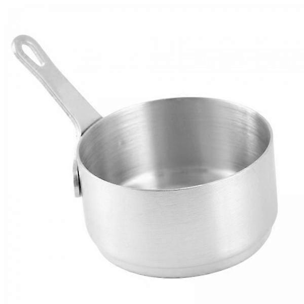 4xCondiment Cup Sos Cupe cu mâner pentru salată de ketchup Drerssing Steak Sauce mare Argint