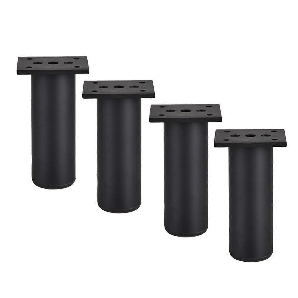 4 Yuvarlak Alüminyum Alaşımlı Dolap Dolabı Kanepe Ayak Ayakları 8/10/12 / 15cm