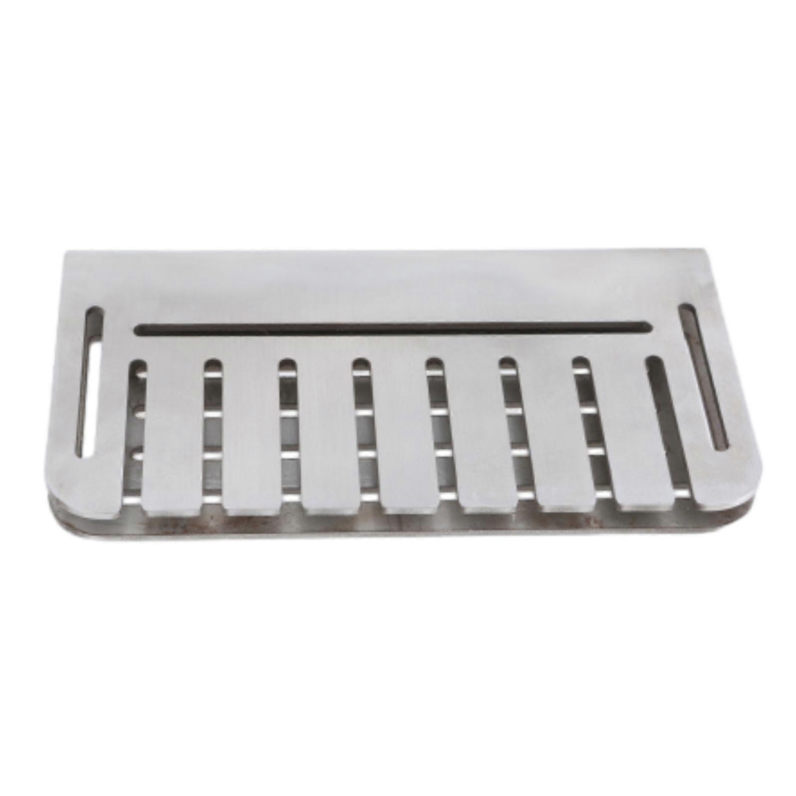 Griddle Greases Gate Rear Food Filter Heat-Resistant Grill Greases Trap Blocker Household Oil Interrupter for Grilling