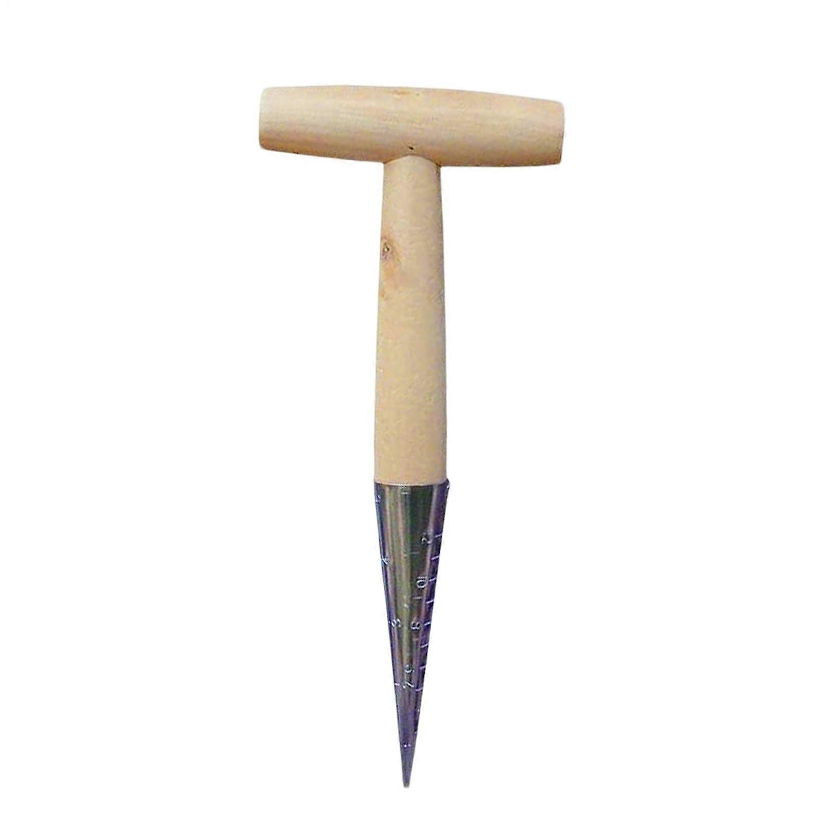 PflanzenlöcherStecher Thandle for precision holes seeding tool for garden