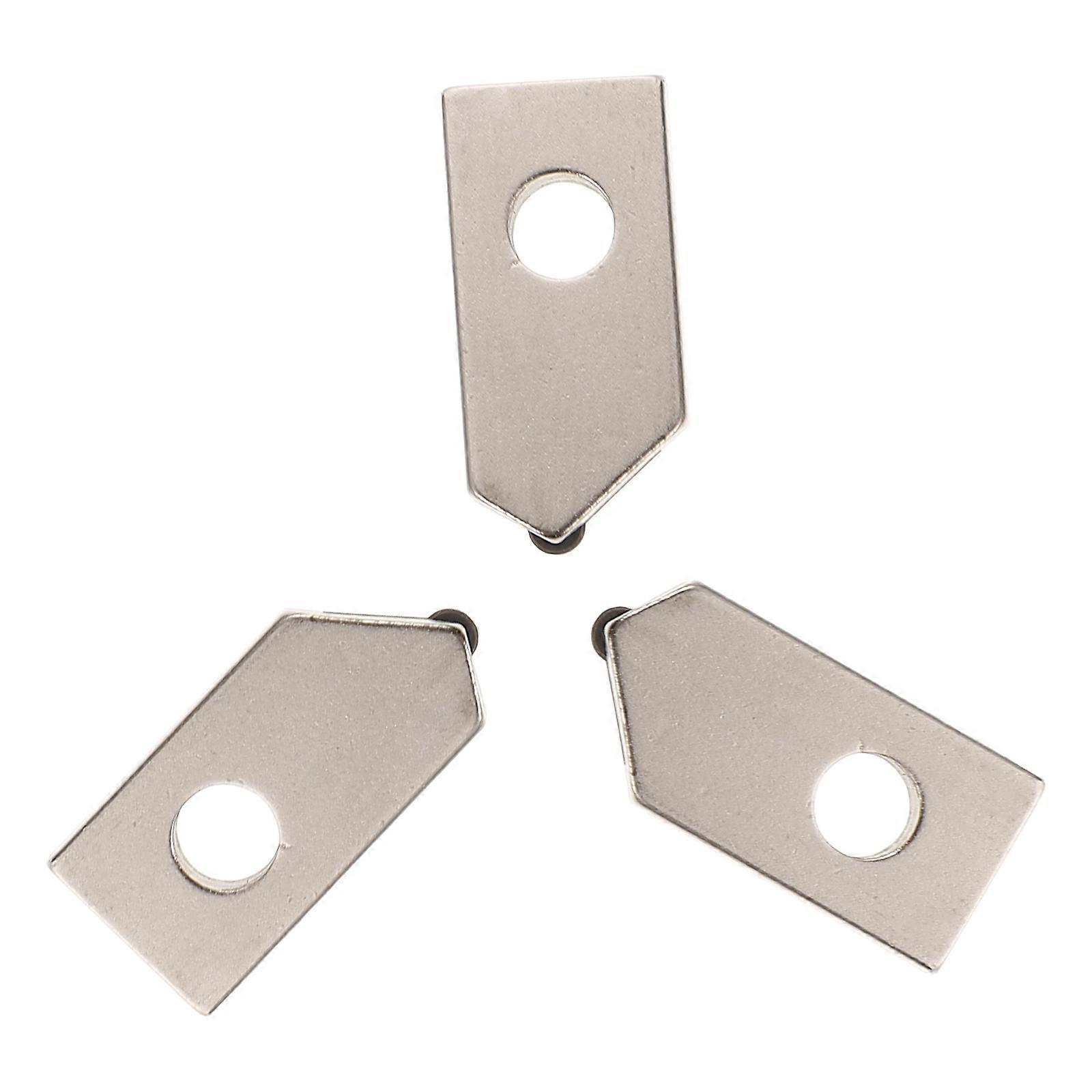 3pcs Glass Automatic Cutting Machine Tips Replacement Heads Alloy Heads