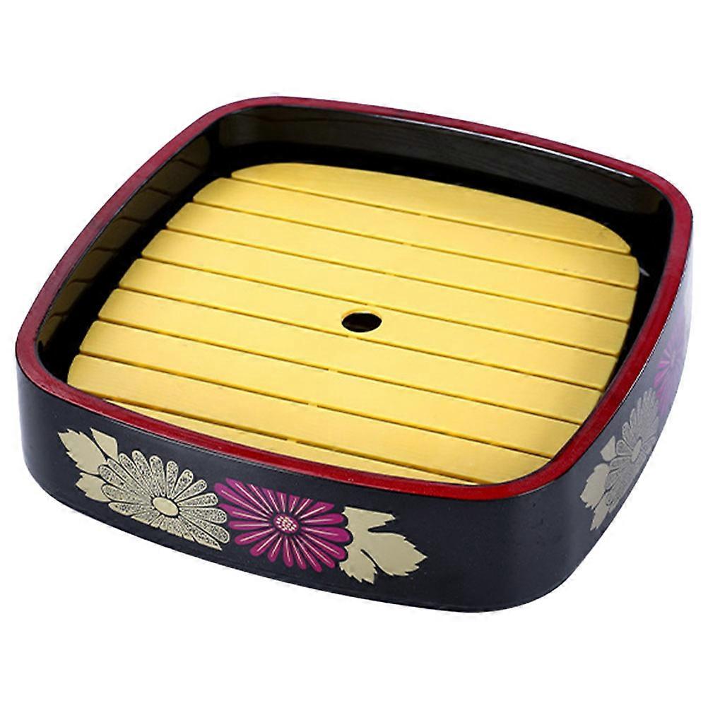 Versatile Sushi Serving Plate for Parties, Modern ABS Construction for Durability