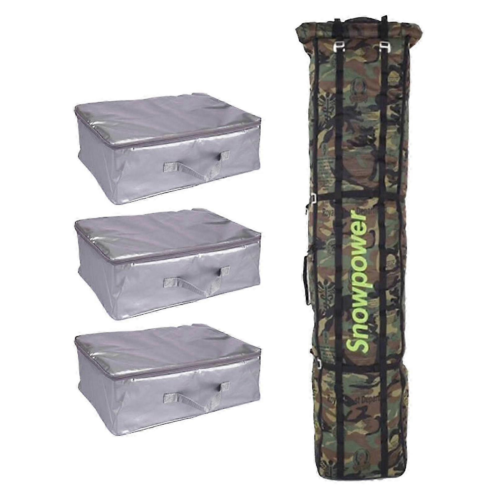 Wheeled Snowboard Bag with Adjustable Length up to 210cm, Perfect for Snowboard Travel and Storage