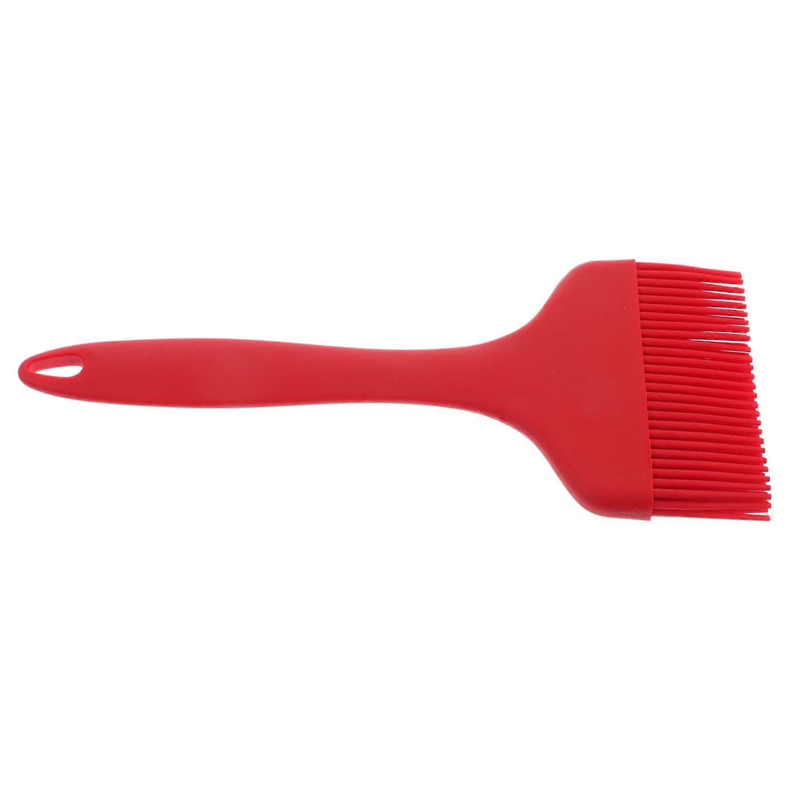 Silicone basting brush Kitchen Cooking And grill brush Large OilButtersauce For Baking And Grilling Red Ref: 1864