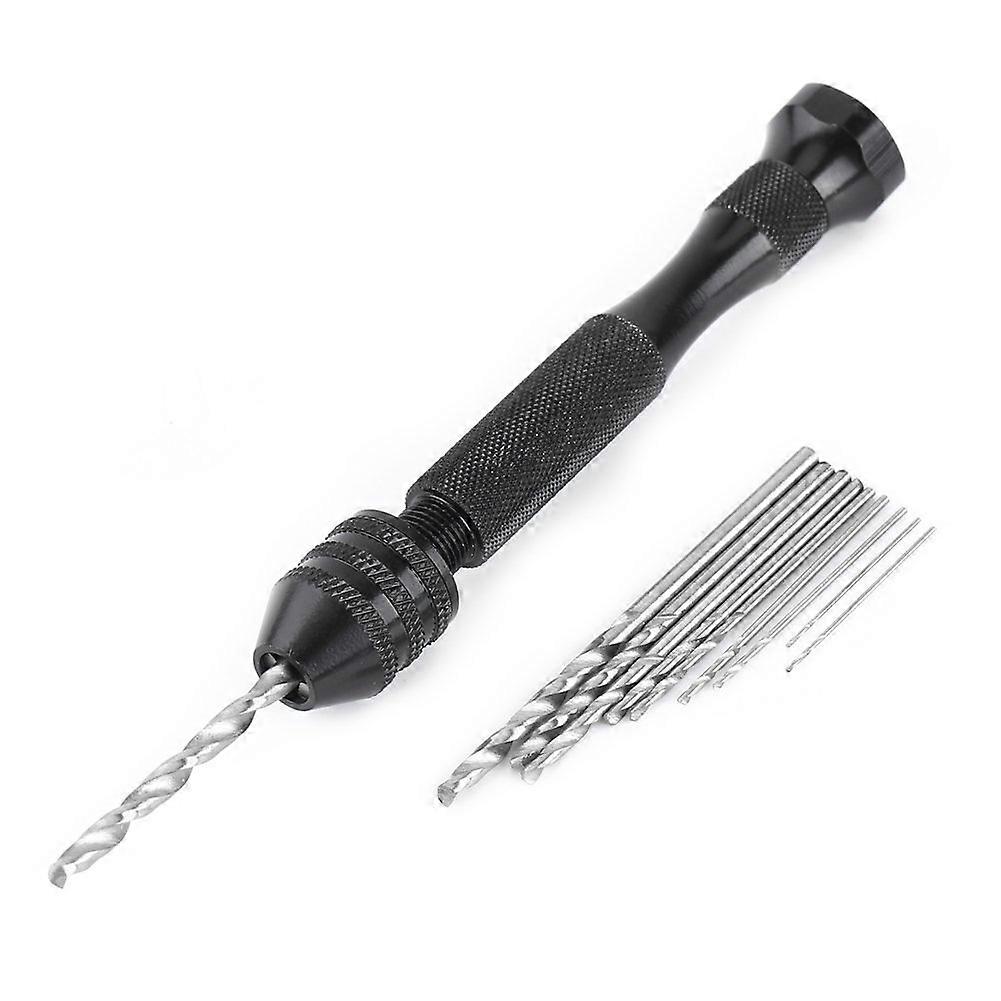 Twist Drill Bits Set, HSS Hand Drill Tool for Wood, Plastic, Rubber – High-Speed Steel Woodworking Bits