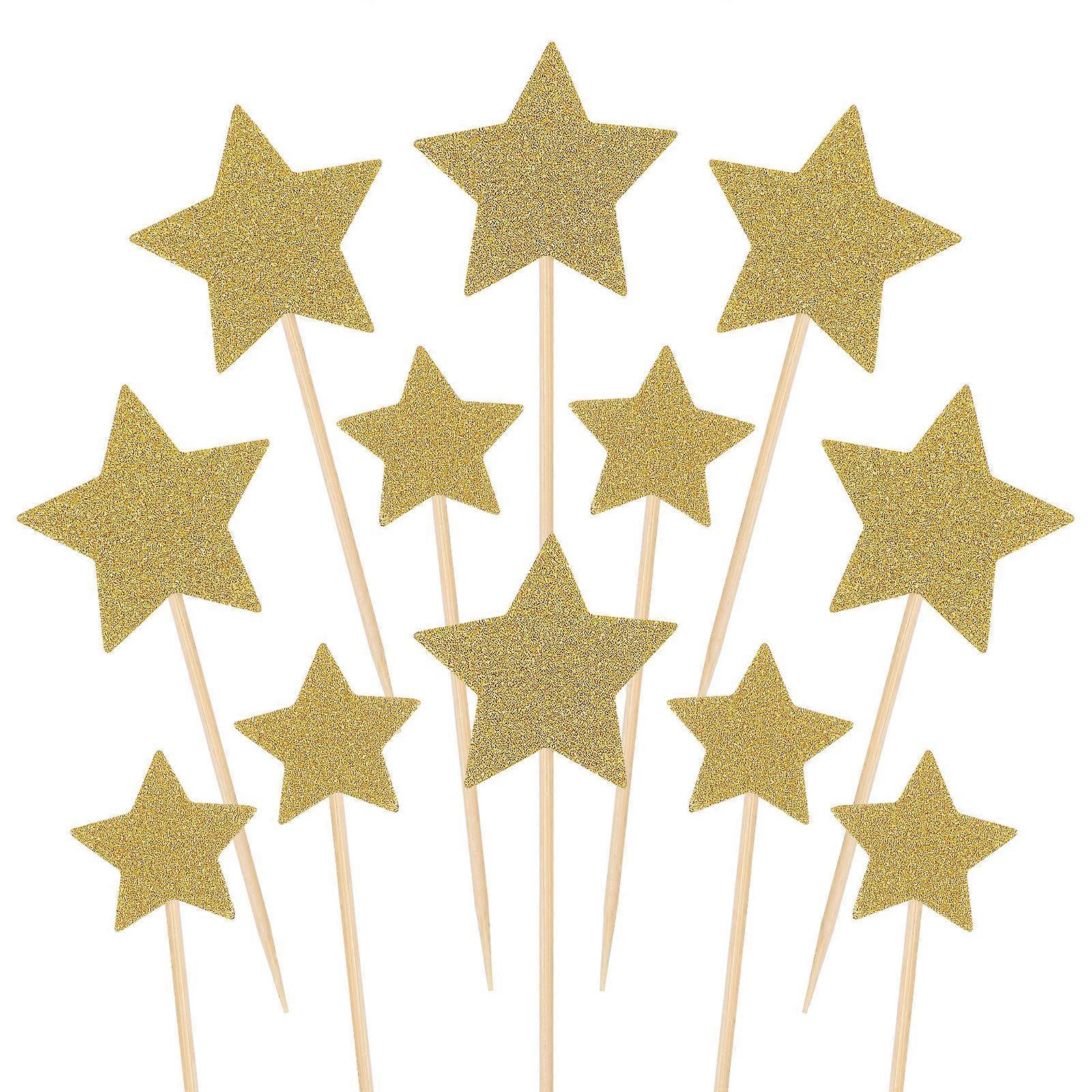 Stunning Star-Shaped Decor, Complementing Cakes and Sweet Displays