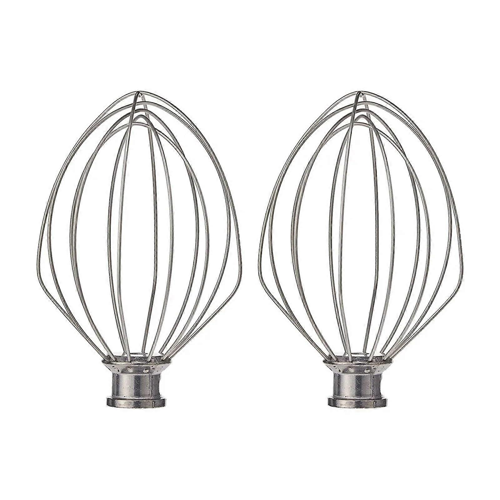 Pack of 2 for K5AWW Wire Whip Replacement for 5QT 5K5SS 5KPM5 Mixer for 5 Quart Lifter Wire Whip