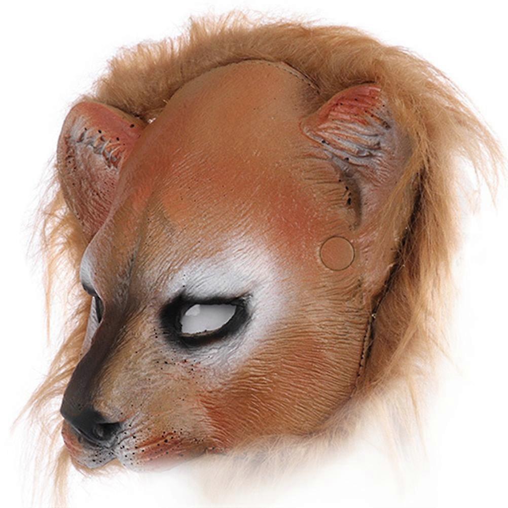 Halloween Cosplay Party Mask Leopard Design Scary Style 27x20x6cm 1Pc