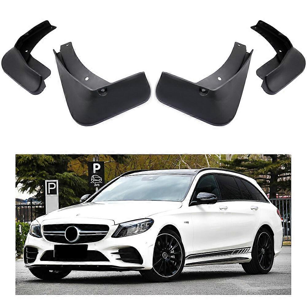 דשי בוץ לרכב תואם מגן התזה פגוש מגן בוץ עבור מרצדס בנץ C43AMG אסטייט 17-22