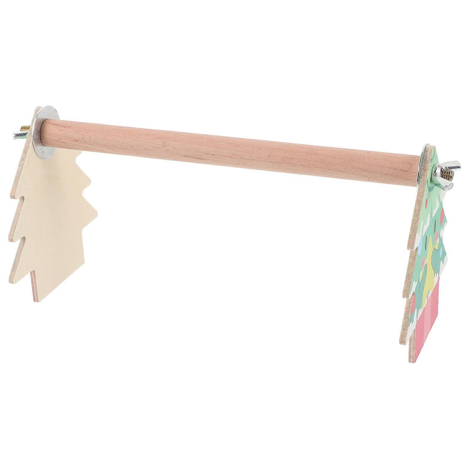 Bird Perch Platform Stand Resting Place Elegant Feeling Indoor Use 20.00X10.00X9.00CM 1Pack