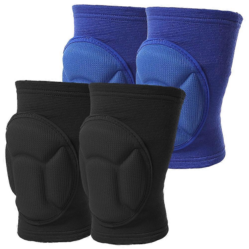Thickened Knee Protector Joint Stabilization knee Running Sports Knee Strap 2 Pairs