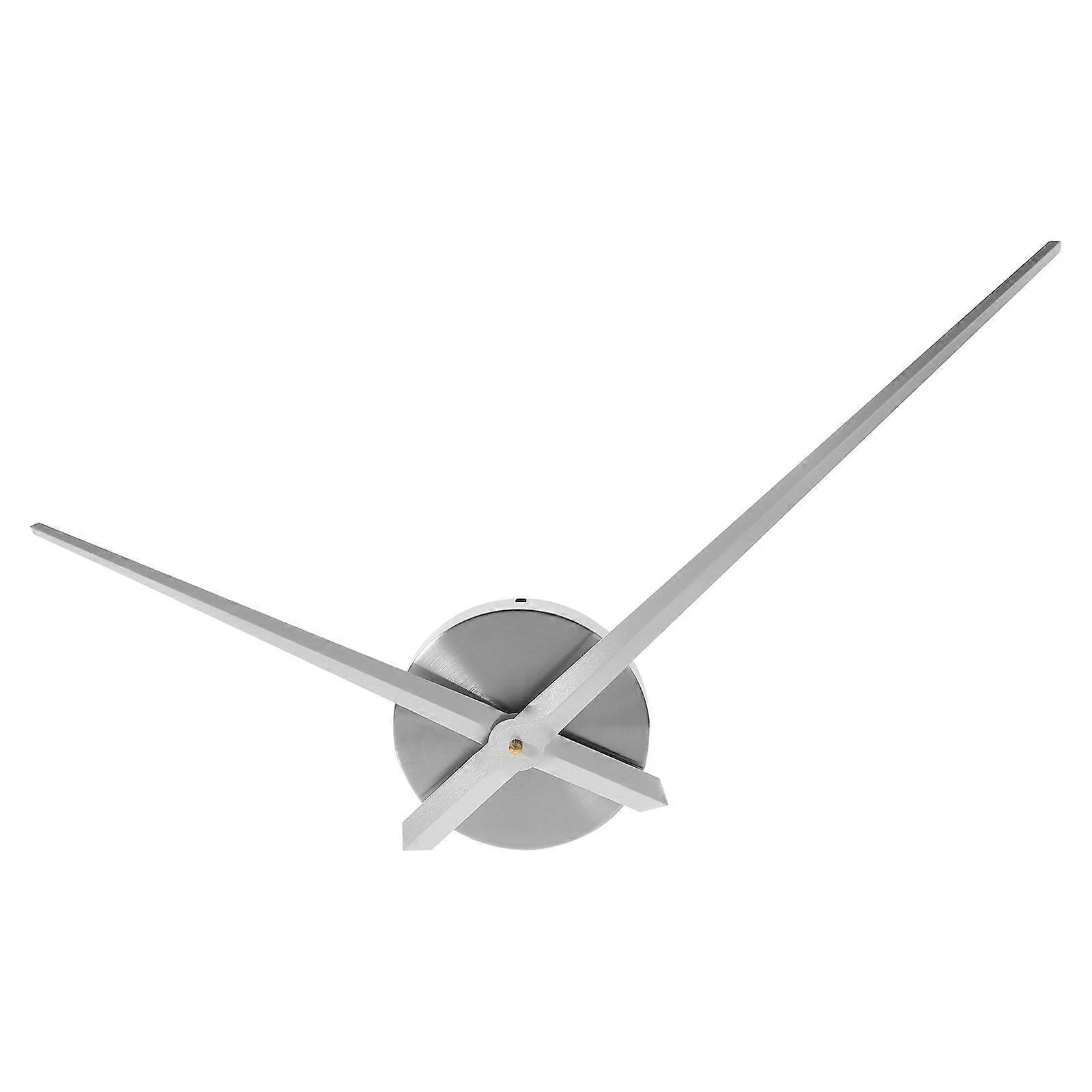 Silver Clock Movement Household Clock Parts for DIY Use 1Set