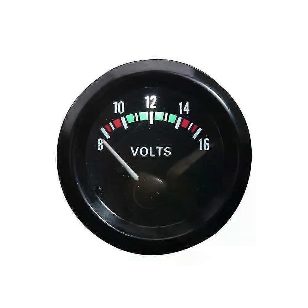 Dragon Gauge VOLTS Car Gauge 2 52mm VOLT Meter 12V Auto Instrument Voltage Meters 8~16V 16~32V Black Bezel
