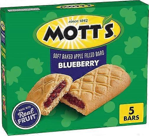 Mott's Soft Baked Apple Filled Bars Blueberry