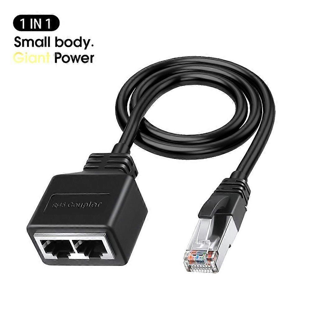 Mordely network cable Ethernet splitter cable network adapter