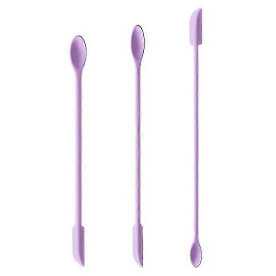 Makeup Spatula Double-Head Scraping Comfortable Grip Lightweight Body Wash Home Supply