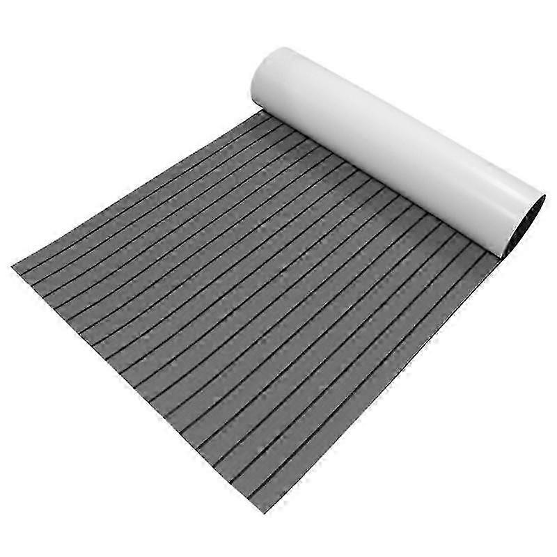 240X 45cm EVA Foam Floor Mat for Marine Boat Yacht RV Self Adhesive Foam Teak Deck Sheet Compatible with Certain Brands Synthetic Foam Floor