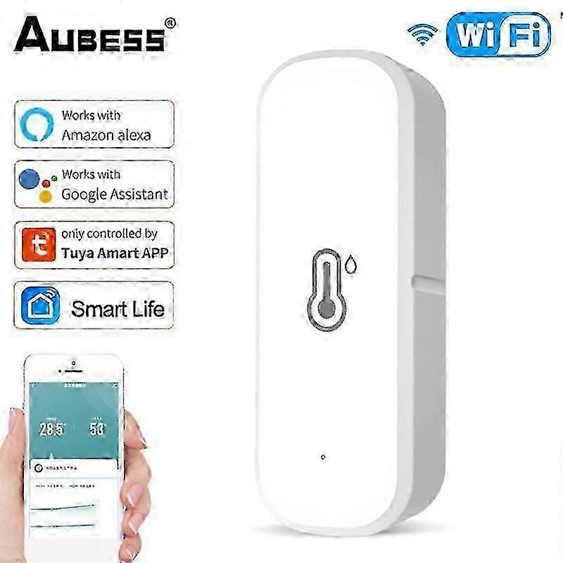 Smart Temperature and Humidity Sensor with Remote Control and Voice Control for Smart Home