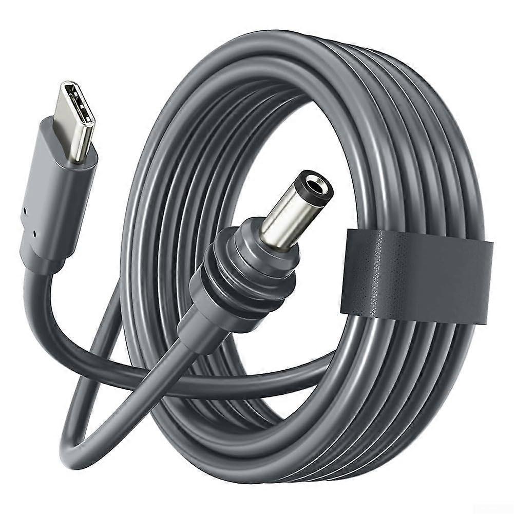 Waterproof Cable, 5m Replacement Cable, Mini Waterproof DC to USB-C Adapter for Outdoor Use, Versatile Connectivity