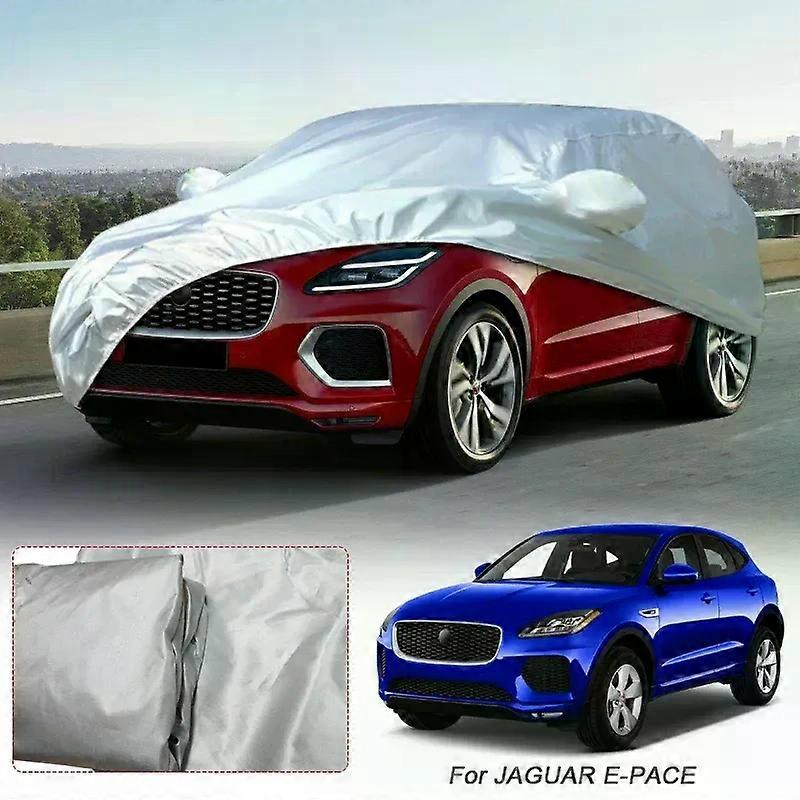 Capa de carro para JAGUAR e-pace, f-pace, i-pace, XE, XF, XJ capa protetora de carro à prova de poeira, Auto Dustproof Anti-Rain Snow Waterproof-fj