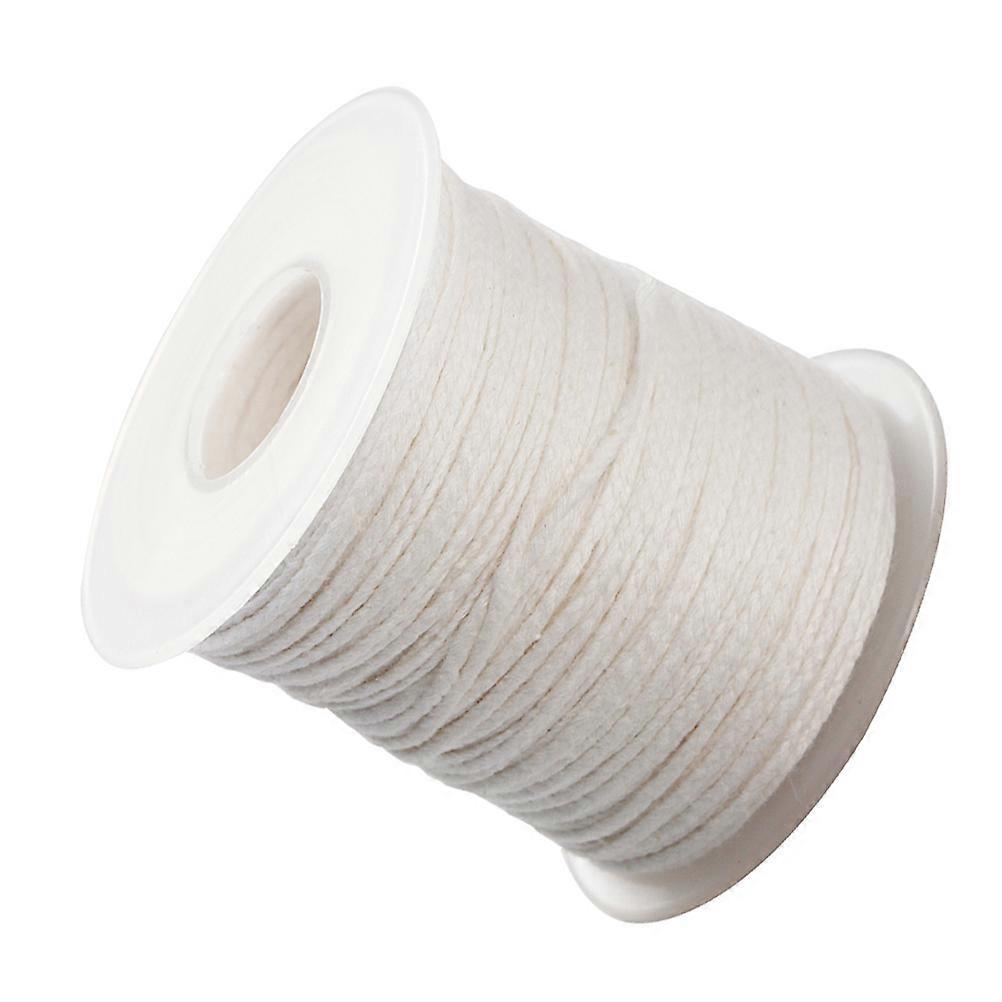 Cotton Braid Wick for Candle Making Pillars and Tapers Design 30M Long Pure Cotton 1 Roll
