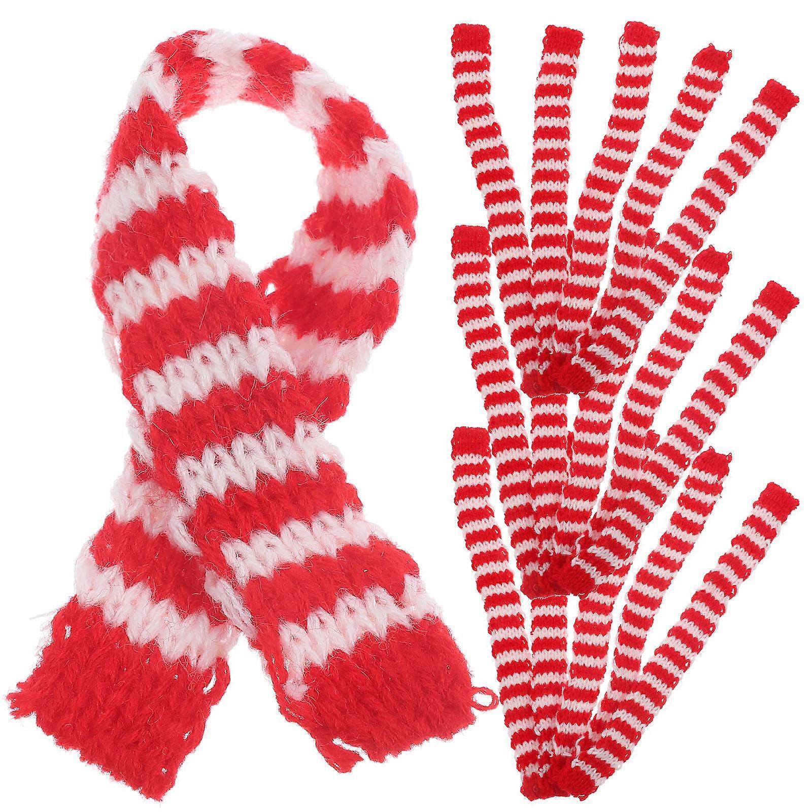 20pcs Mini Decorative Scarves for Toy Figurines and Party Decor