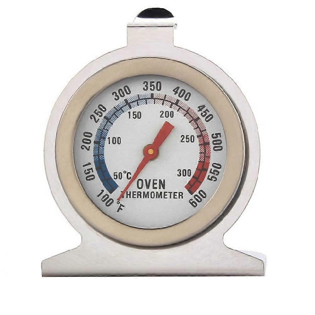 烤箱温度计大表盘不锈钢烹饪温度计即时读取烘焙温度计不锈钢烤箱温度计