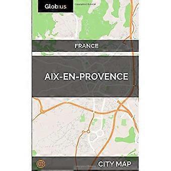 AIX-en-Provence, Frankrike-stadskarta