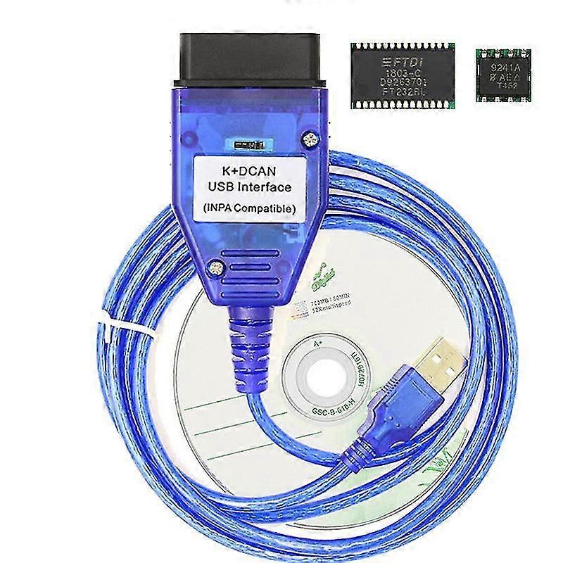 For K+Can Ft232Rl Chip With Switch For Scanner for K Dcan Usb Cable Obd Obd2 Diagnostic Interface