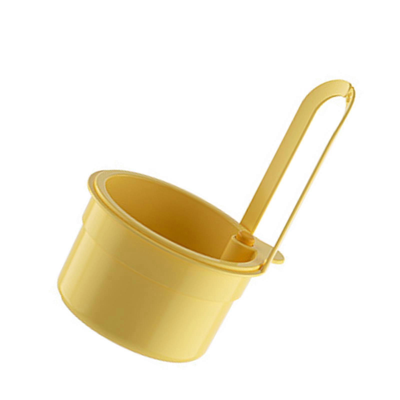 Modern Sink Mounted Drain Basket For Food Scraps And Sponge Storage Waterproof ABS Hanging Strainer Fine Net Filter Yellow