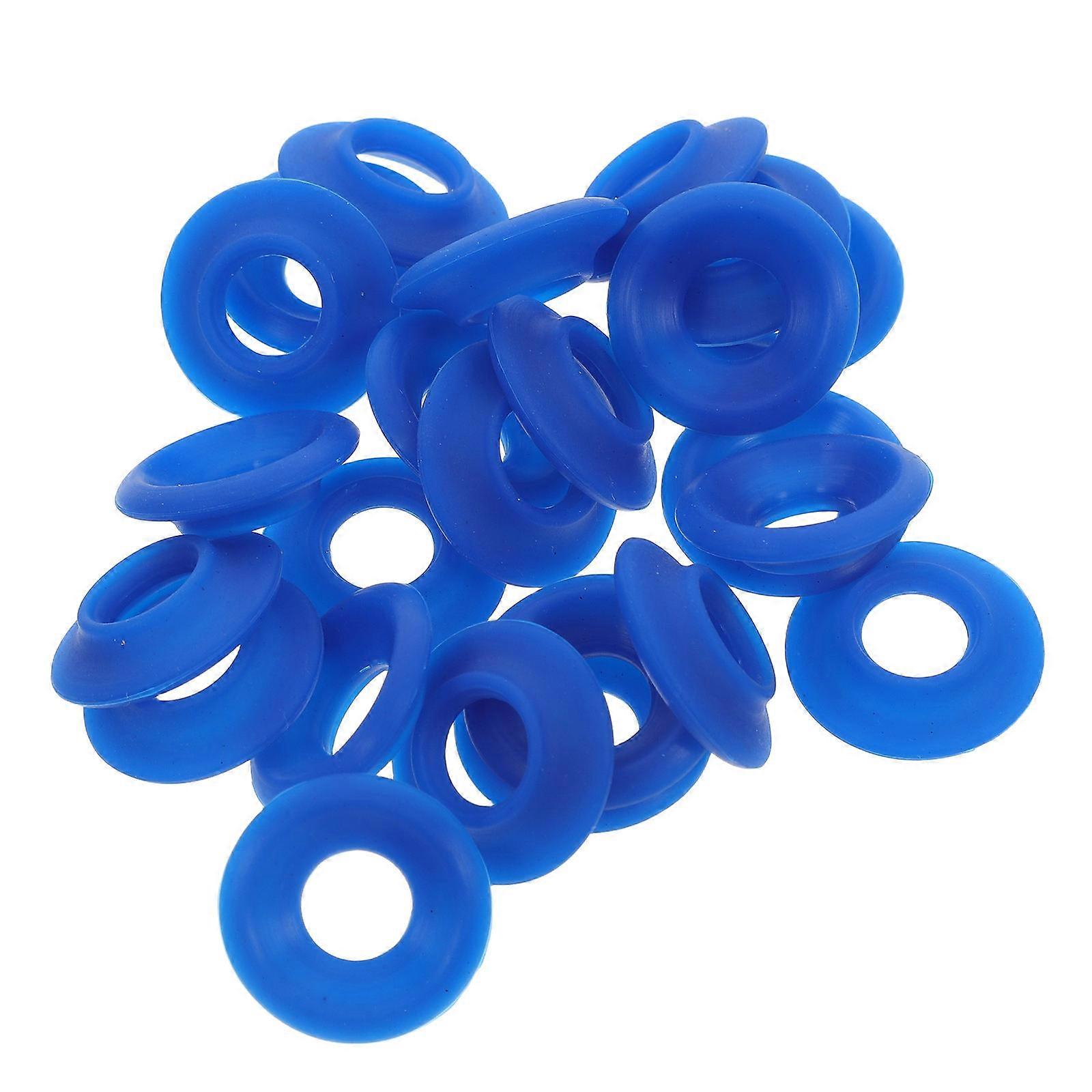 Tappo di ricambio in silicone Guarnizione superiore oscillante Tenuta stagna per bottiglie di enzimi per birra Installazione cucina 24 pezzi