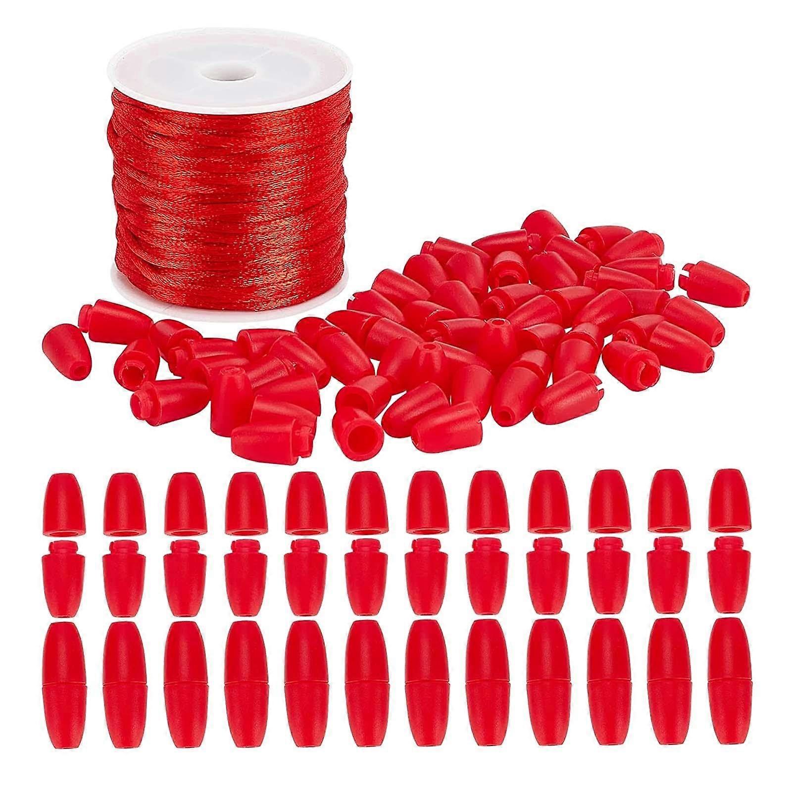 Lanyard Safety Lock, 24.5 mm Barrel Connectors, Pack Of 30, For DIY Projects