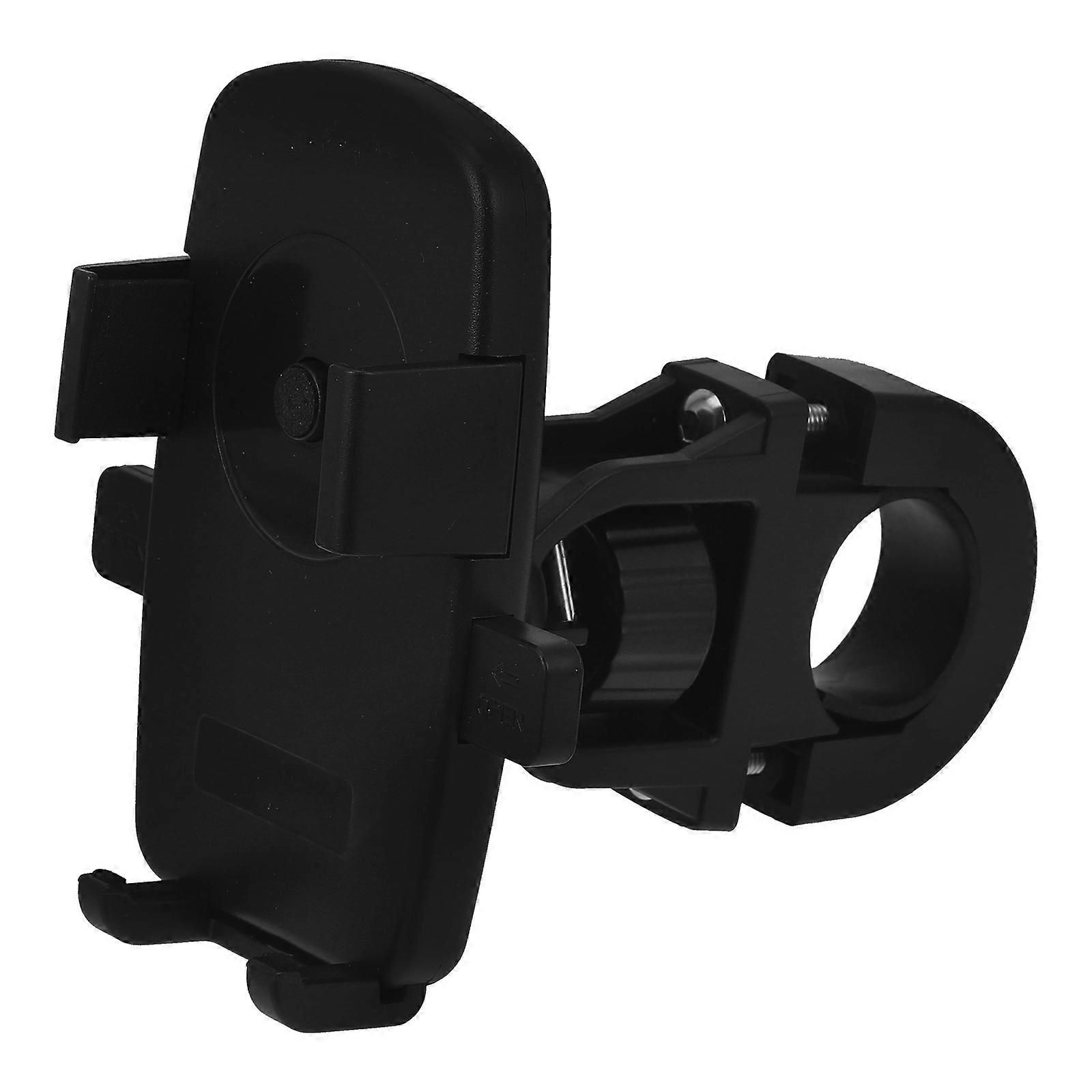 Mountain Bike User Bicycle Handlebar Phone Bracket Adjustable Angle Navigation Support PP 3.8×3×2.4in 1Pcs