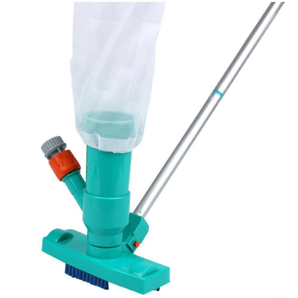 Portable Pool Vacuum Jet Underwater Cleaner with Brush for Ponds and Fountains US