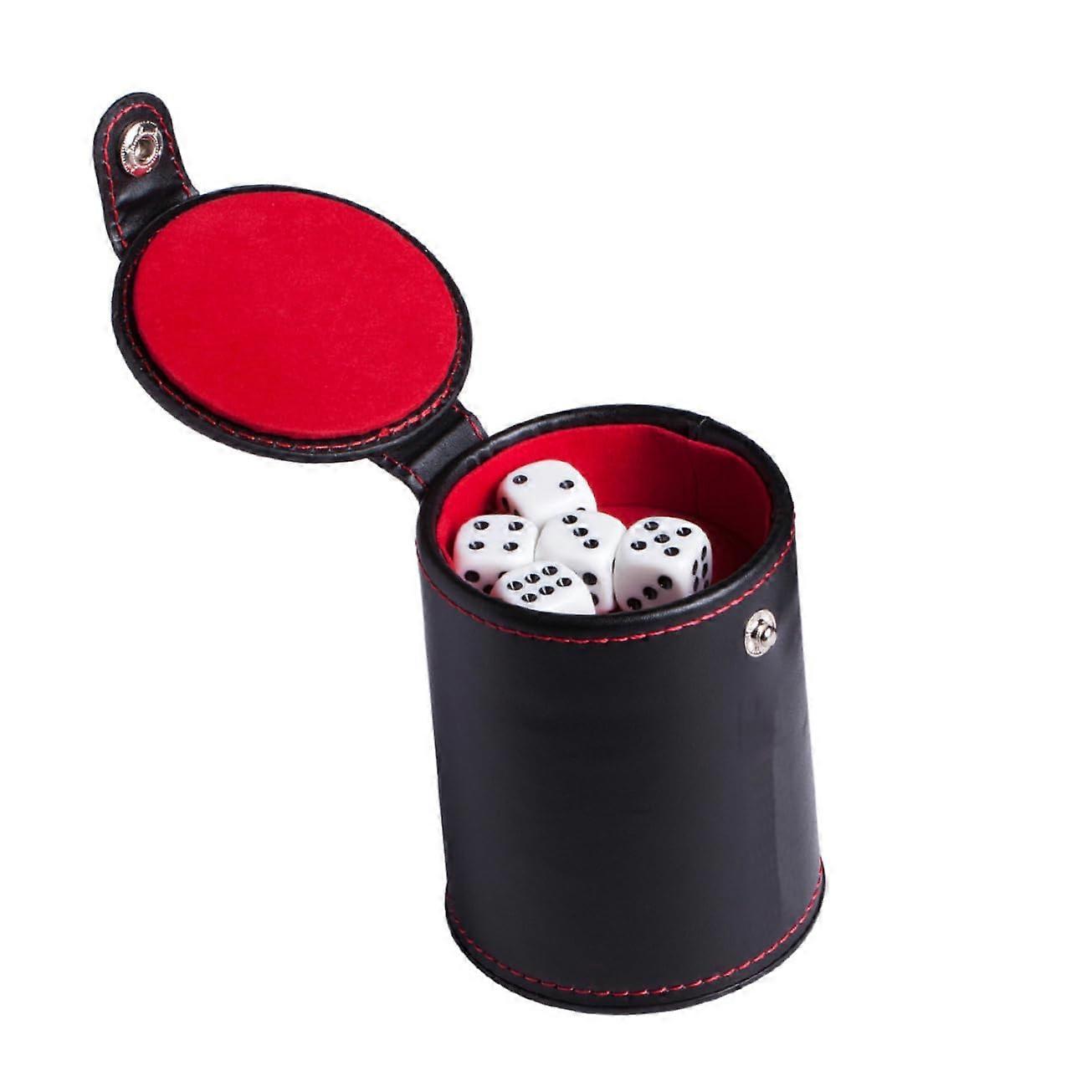 Dice Cups Set with Dice Shaker Bar Cube Cups Container