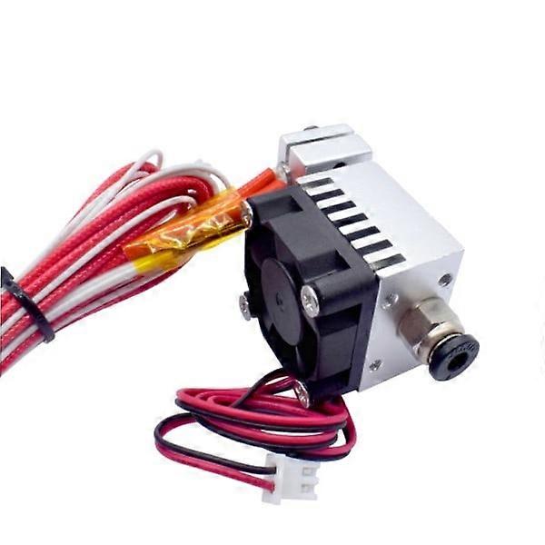 3D-Drucker Hot End V6, 1 in 1 out Extruder mit langer Entfernung, 12 V / 24 V 0,4 mm 1,75 mm.