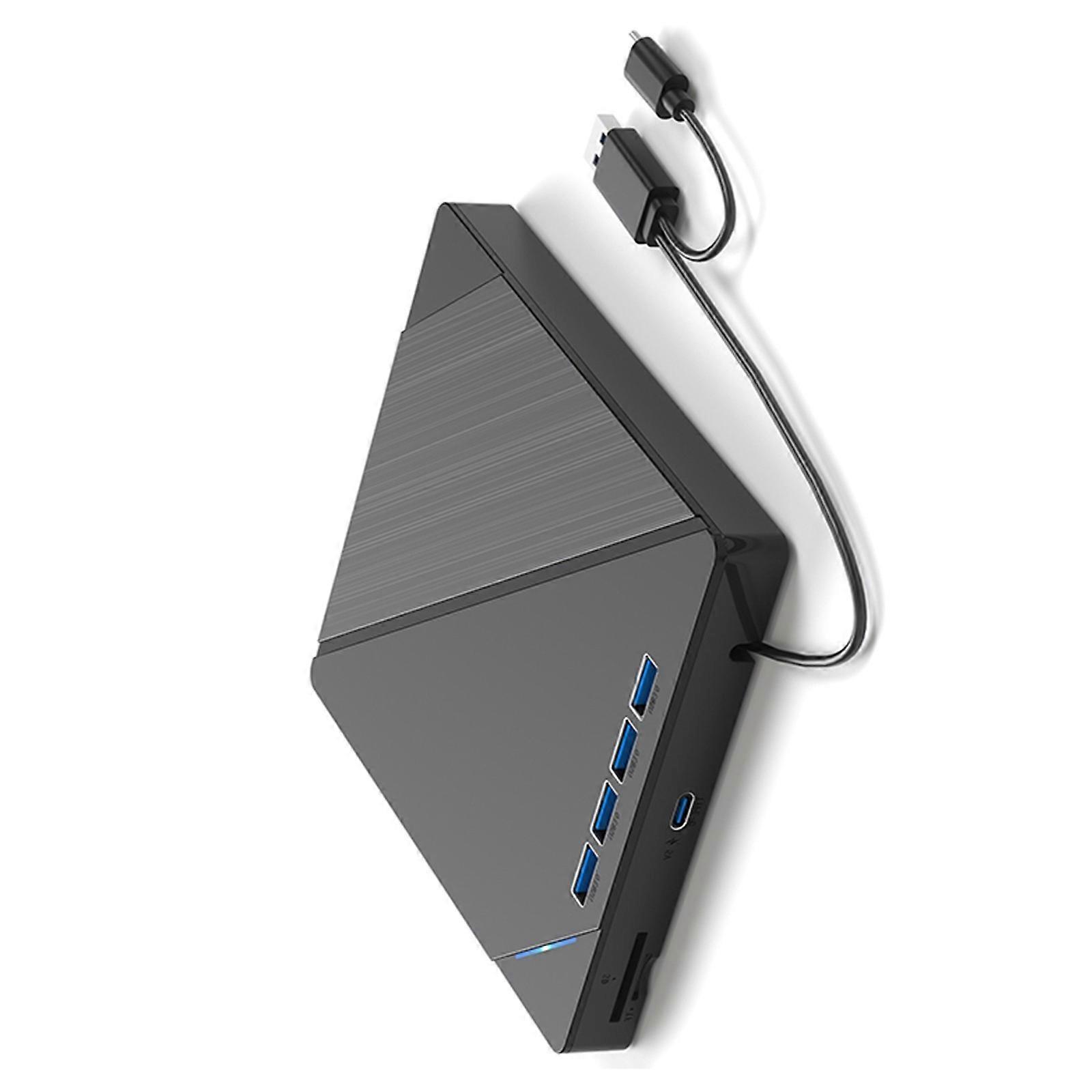 Portable External USB3.0 Dvds Burners with BluRay Support Drive for Laptop Desktop PC Multicolor