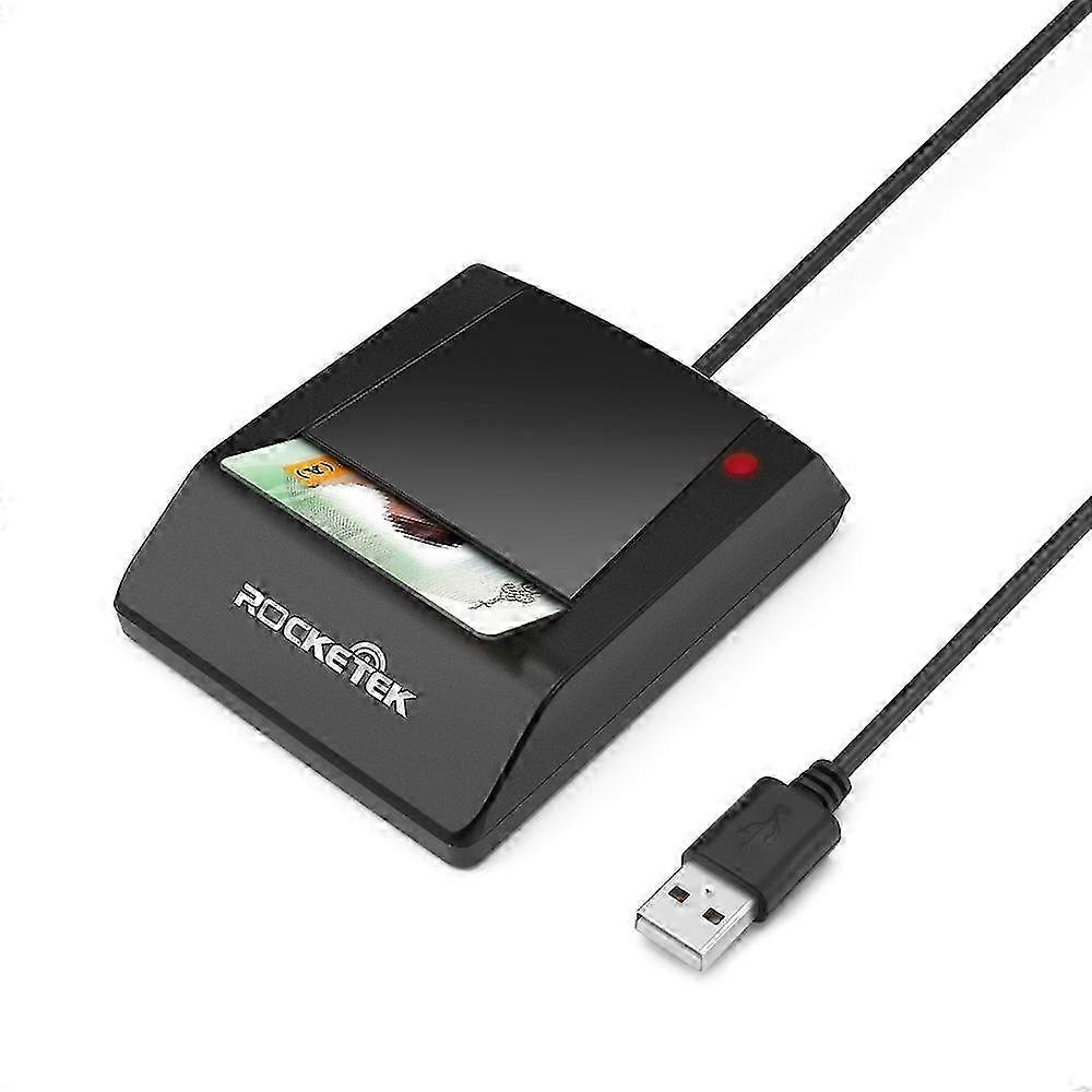 2025 ROCKETEK RT-SCR4 CAC IC SIM Chip Smart Card Reader