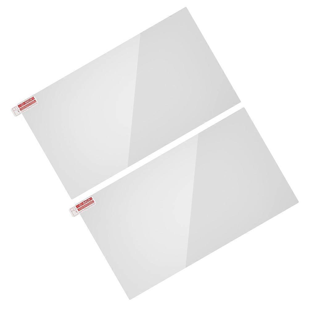 Transparent Console Screen Protector Tempered Film for Home Strong Durable 2pcs