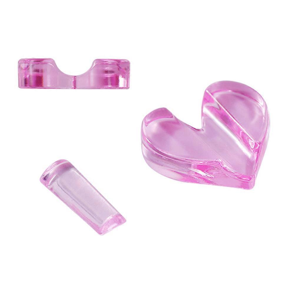Nail Tools & Accessories 3 Sets Embossing Mould Nail Heart Shape Manicure Tools 1.3 X 1.3 X 0.6 In Use