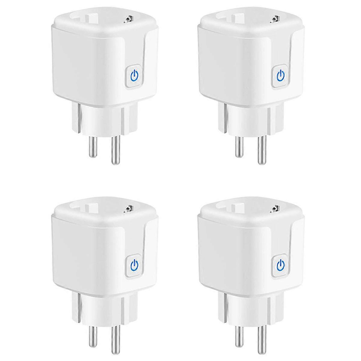 Tuya Smart Wifi Plug EU 20A Smart Socket With Power Monitering