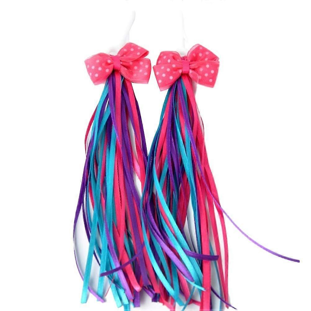Bicycle Tassels for Children - Colorful Handlebar Streamers and Scooter Tassels, Type C, Durable Material, Easy to Install