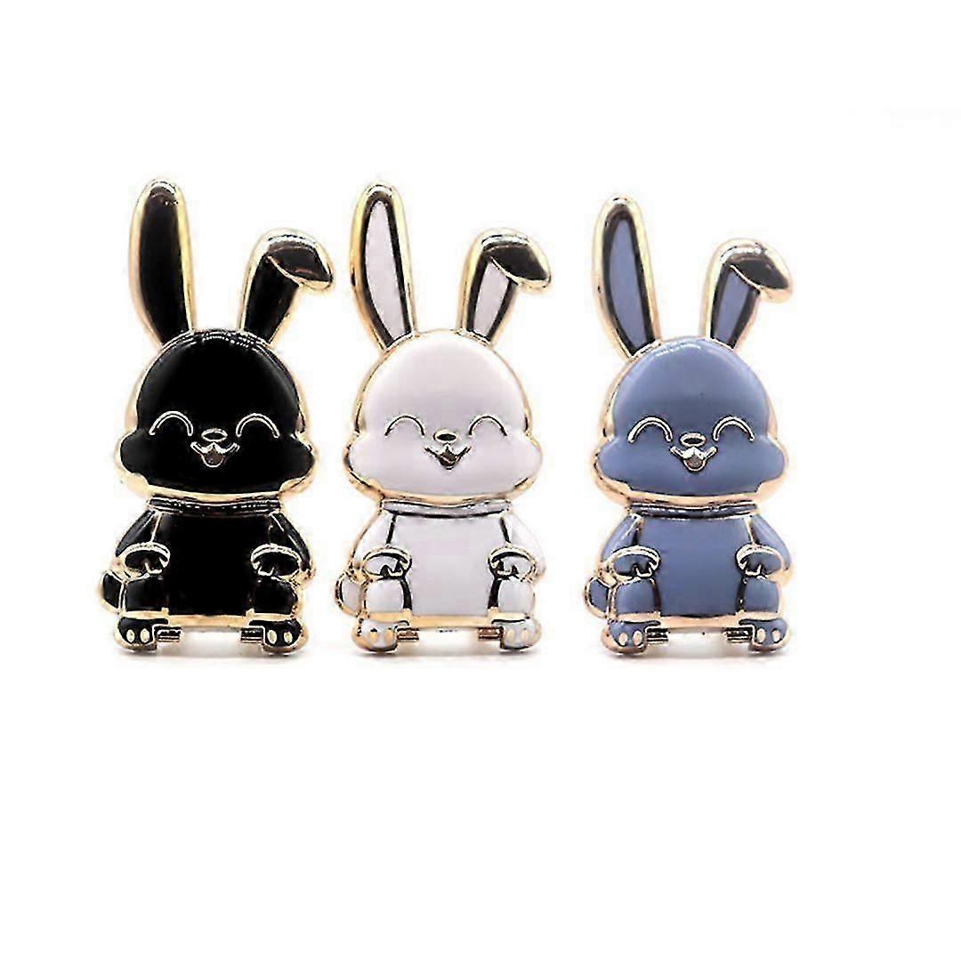 3 قطع طوي الأرنب قوس الهاتف، لطيف أرنب الهاتف الموقف، الأرنب حامل الهاتف حامل، هدايا لعيد ميلاد، عيد الفصح، عيد الأم