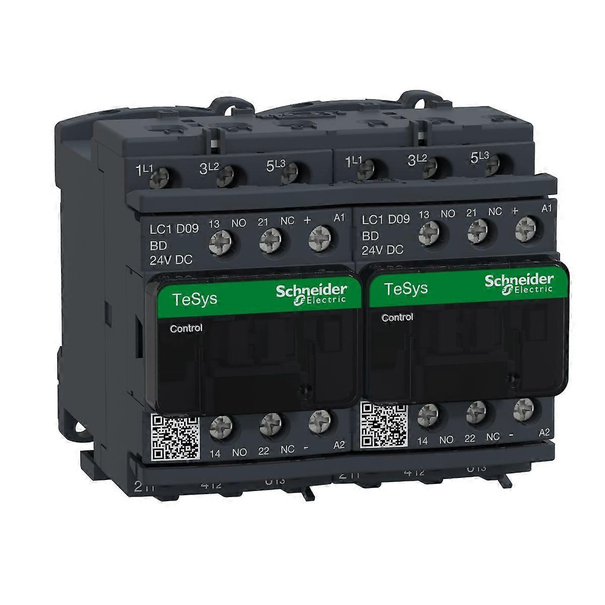施耐德接触器 24v 直流 9a 3p Tesys D Lc2d09bd